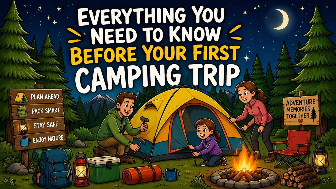 Everything You Need to Know Before Your First Camping Trip