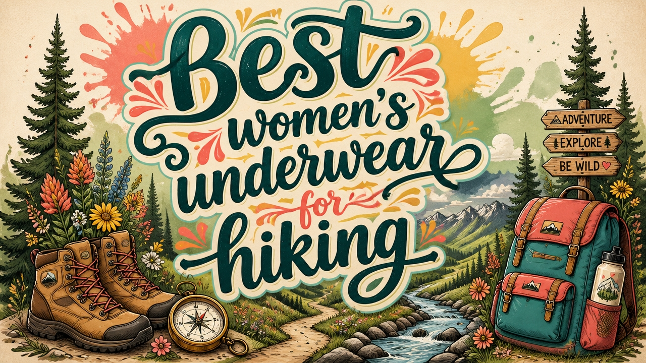 7 Best Women’s Underwear for Hiking