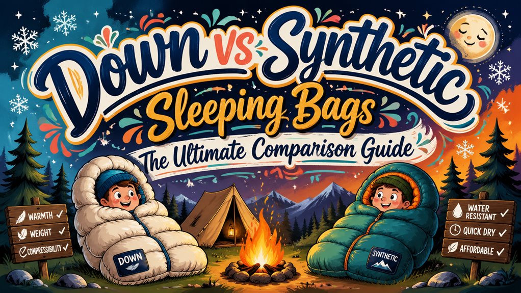 Down vs Synthetic Sleeping Bags: The Ultimate Comparison Guide