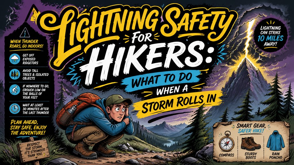 Lightning Safety for Hikers: What to Do When a Storm Rolls In