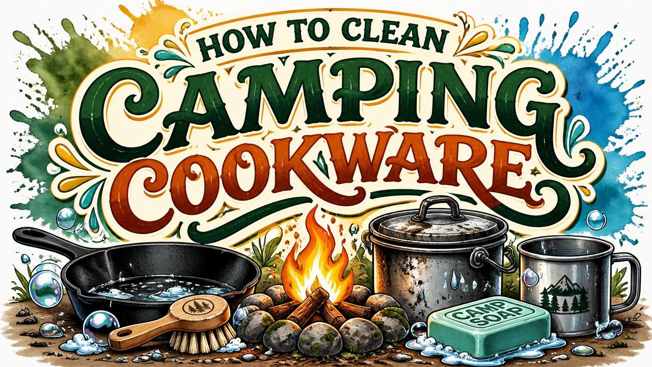 How to Clean Camping Cookware?