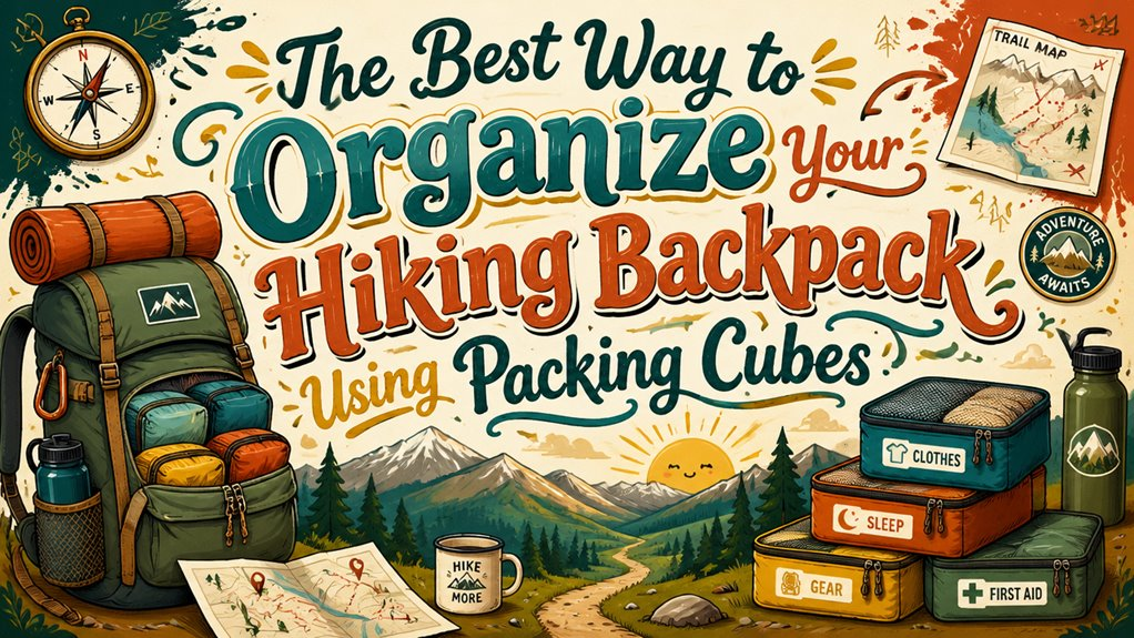 The Best Way to Organize Your Hiking Backpack Using Packing Cubes