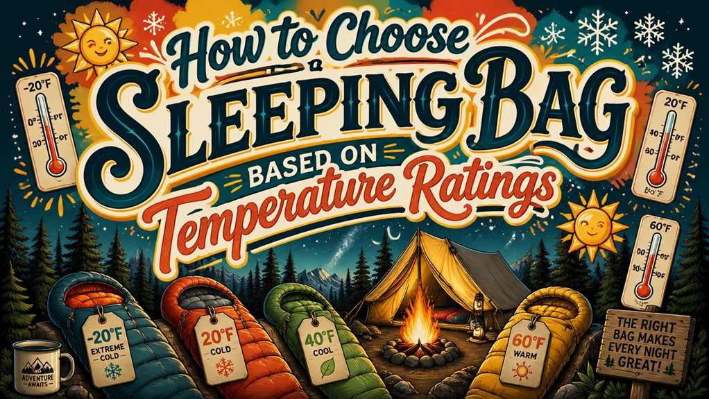 How to Choose a Sleeping Bag Based on Temperature Ratings
