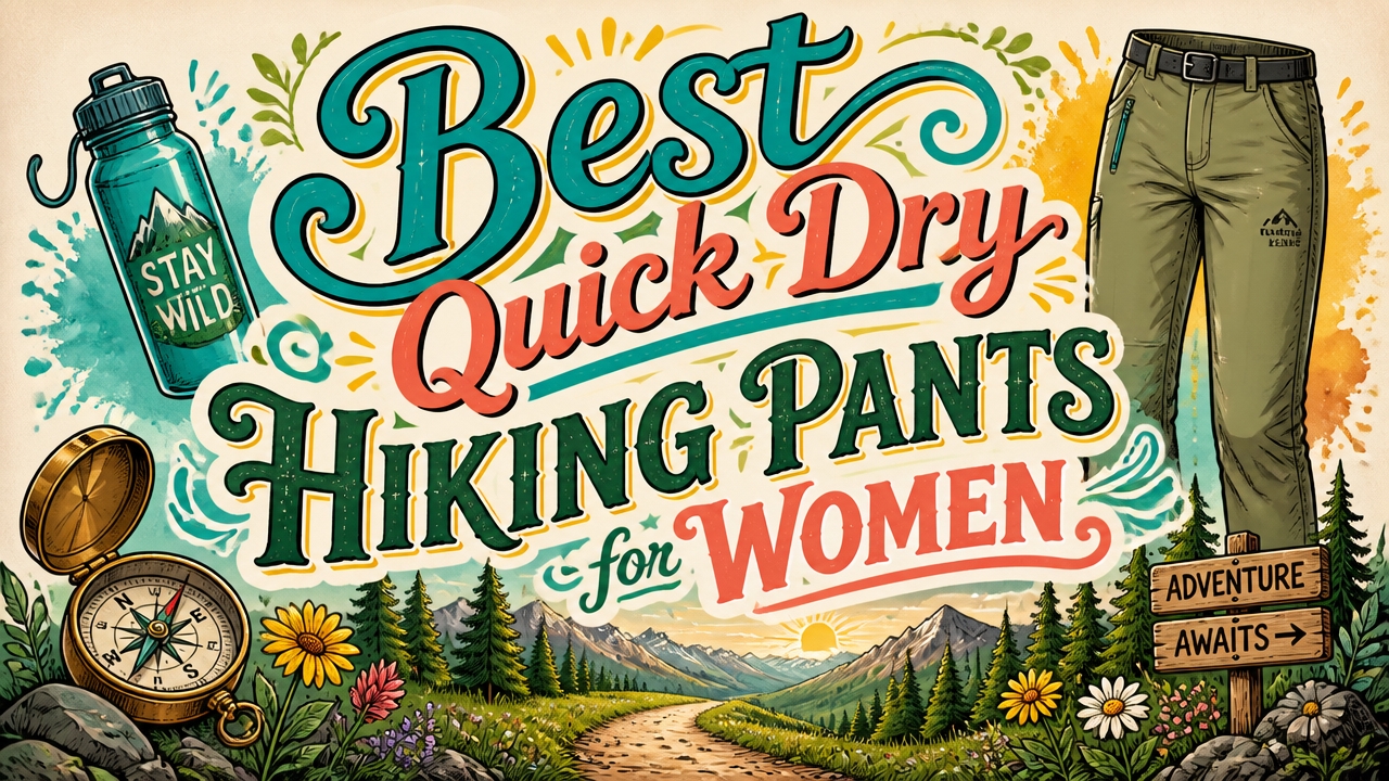 6 Best Quick Dry Hiking Pants for Women