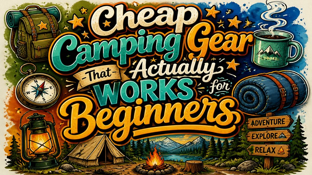affordable effective beginner camping