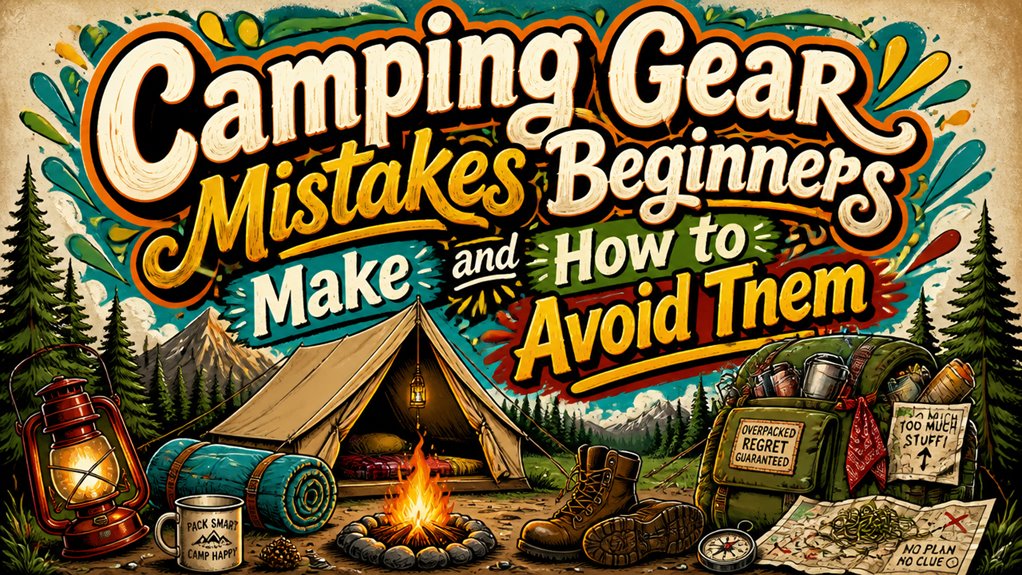 Camping Gear Mistakes Beginners Make and How to Avoid Them