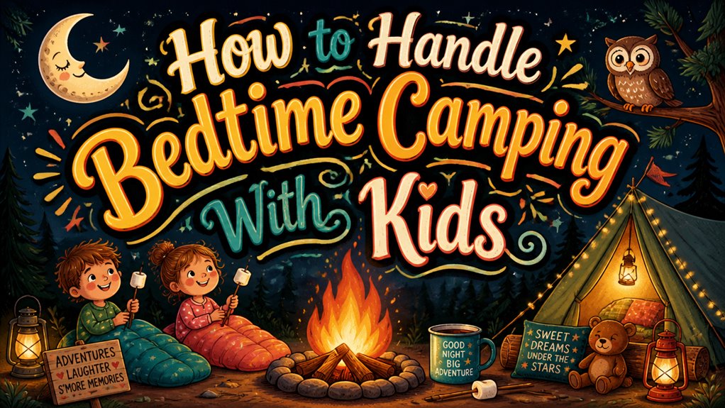 camping bedtime tips for kids