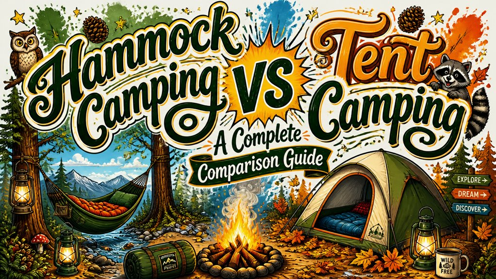 hammock versus tent camping
