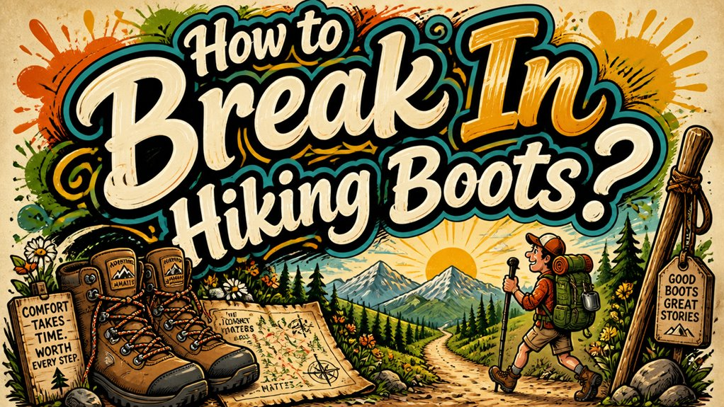 hiking boots break in tips