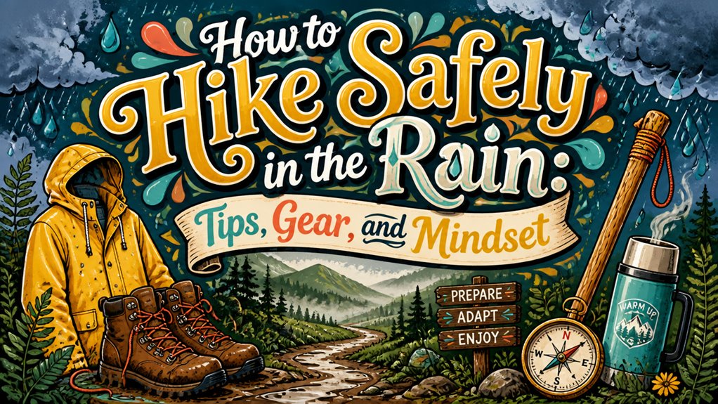 How to Hike Safely in the Rain: Tips, Gear, and Mindset