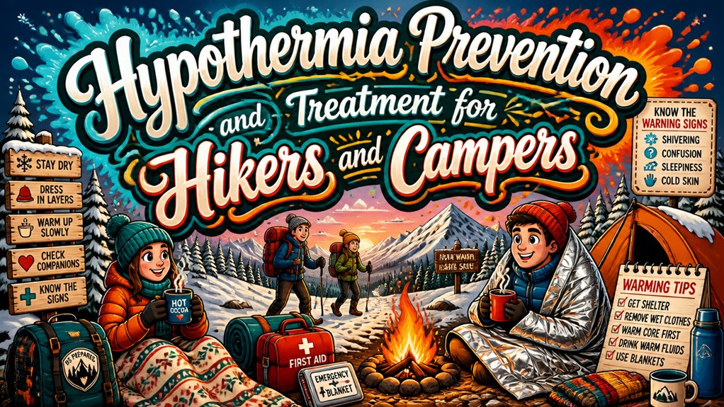 Hypothermia Prevention and Treatment for Hikers and Campers
