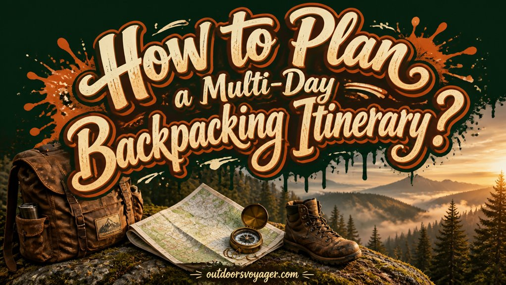 How to Plan a Multi-Day Backpacking Itinerary?