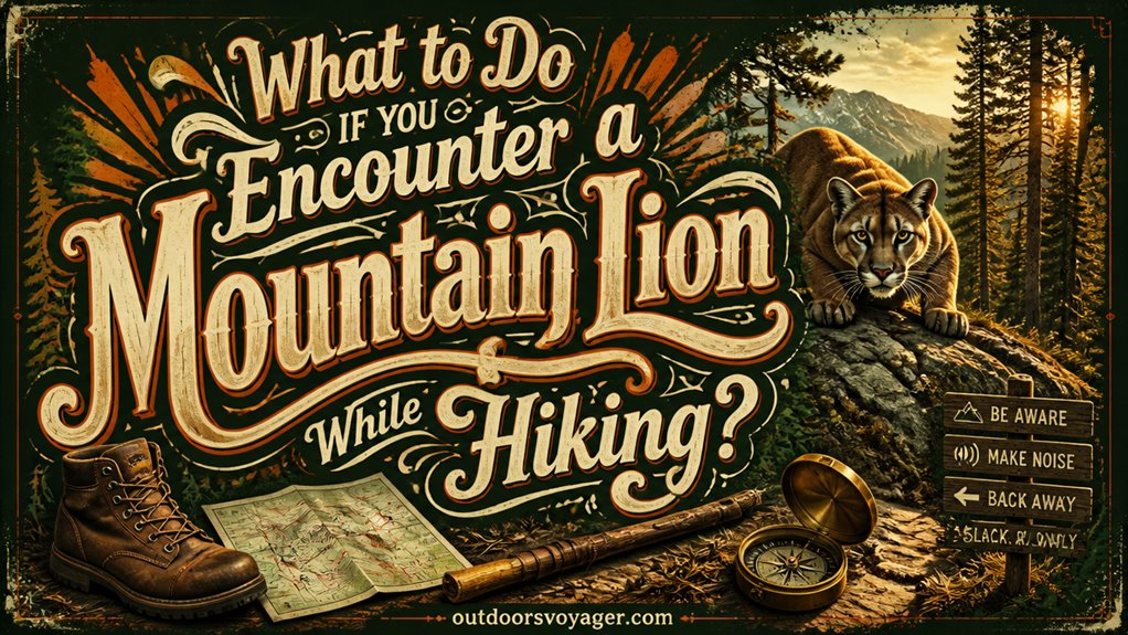 What to Do If You Encounter a Mountain Lion While Hiking?