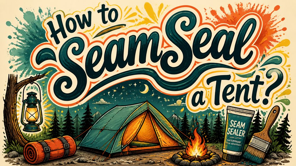 How to Seam Seal a Tent?